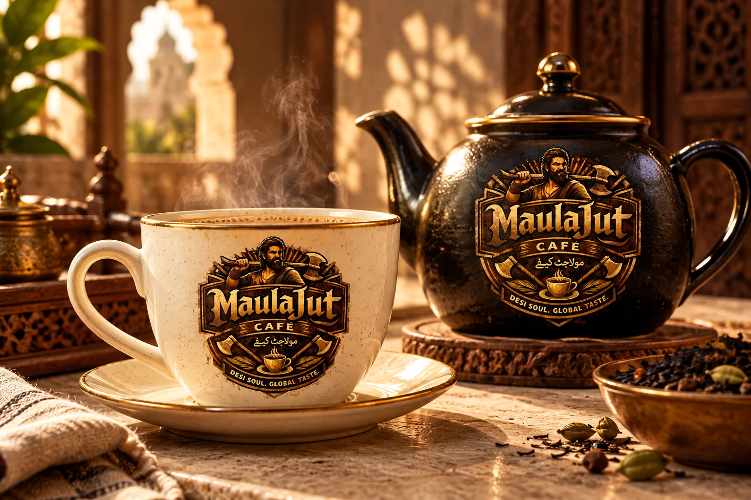 Heritage-inspired hospitality — AI concept