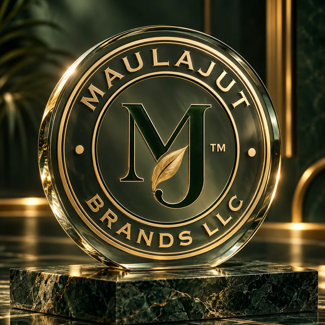 Glass & light — AI-generated MaulaJut brand study