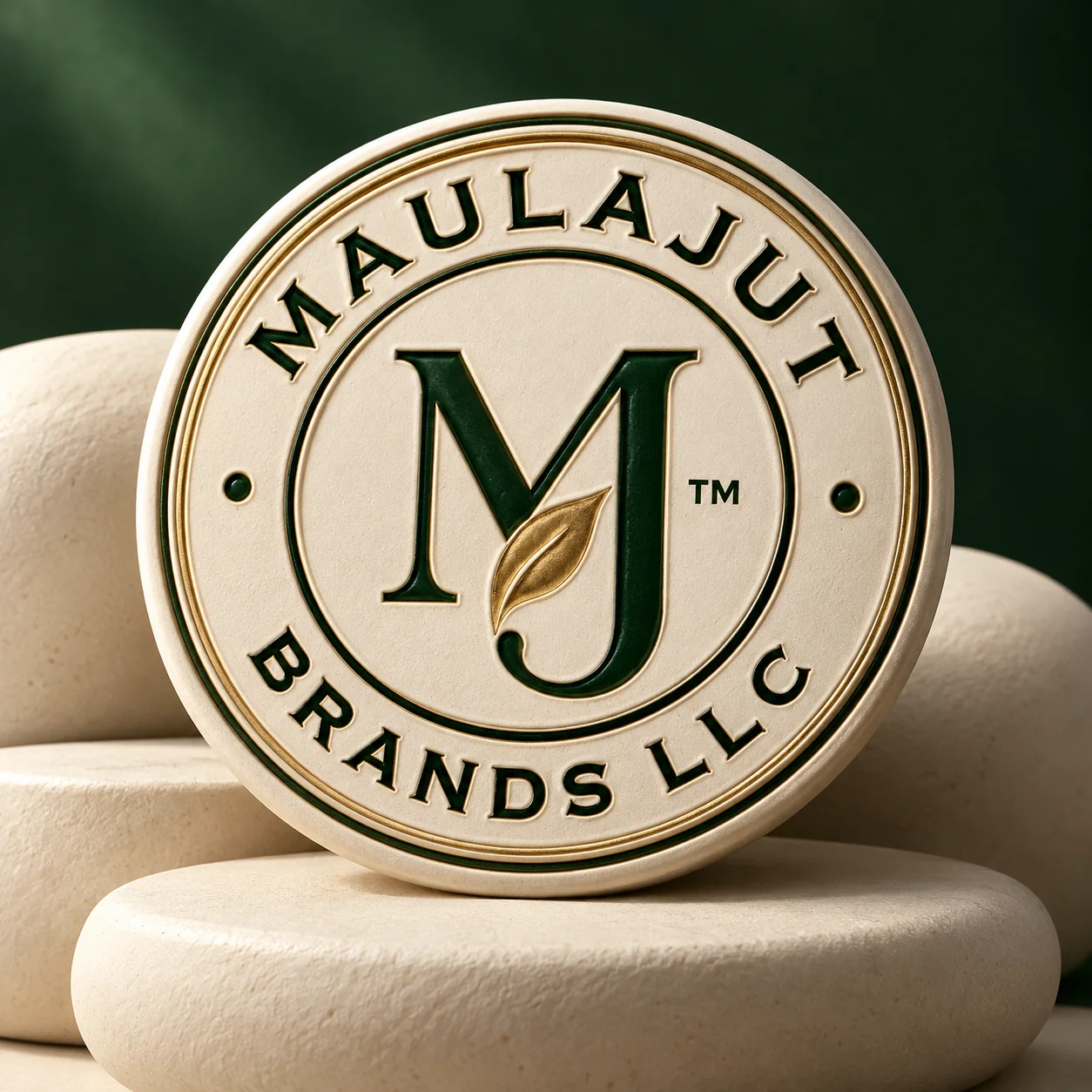 Sculptural form — AI-generated MaulaJut brand study