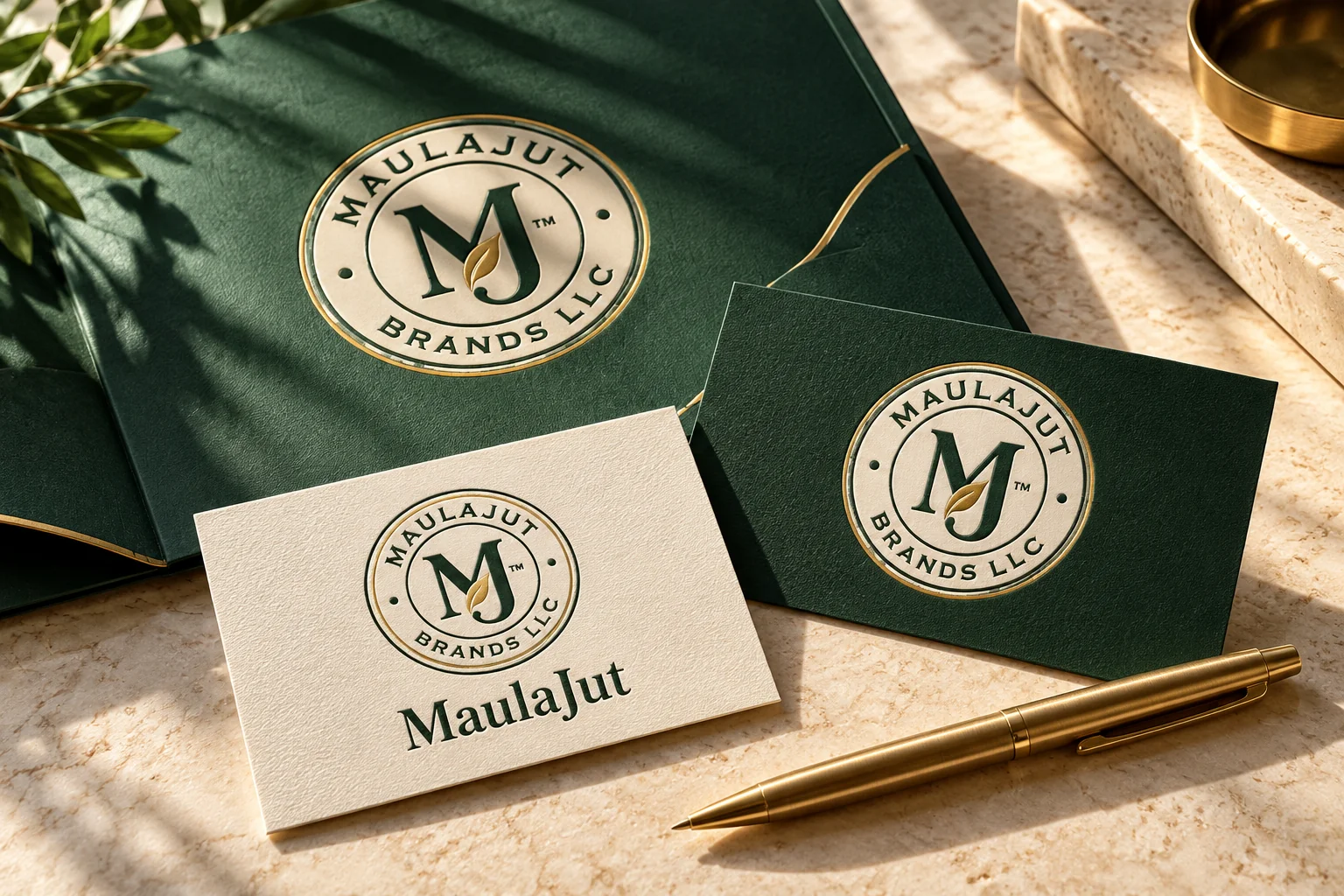 brand correspondence — AI-generated MaulaJut concept