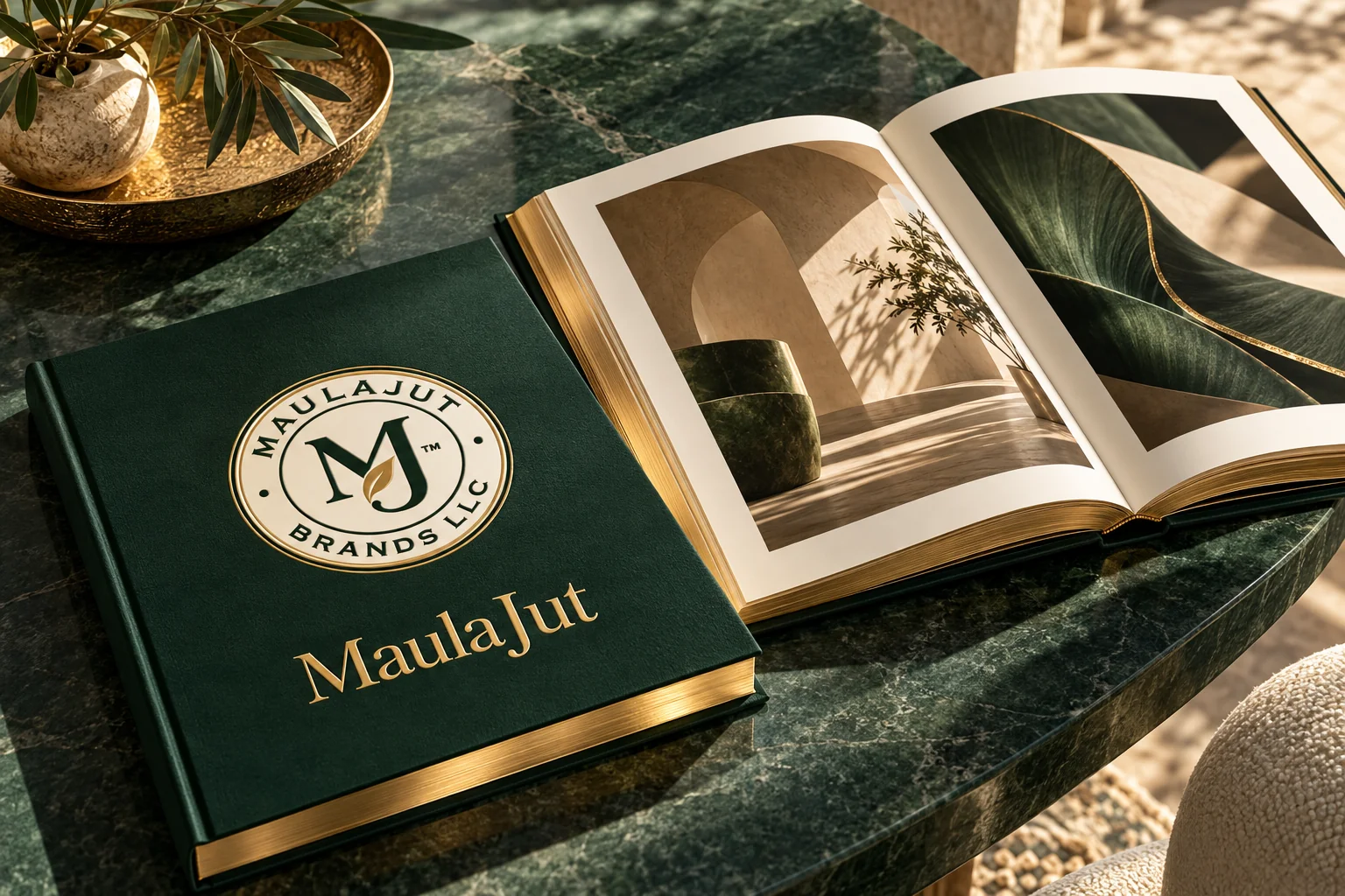 journal table — AI-generated MaulaJut concept
